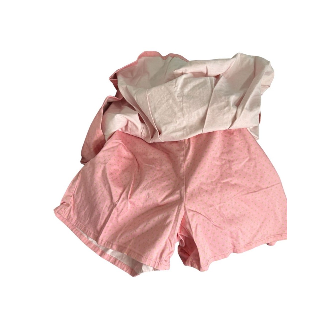 Bill Blass Pink Green Size 12 Polka Dot Skort — image 8 of 8